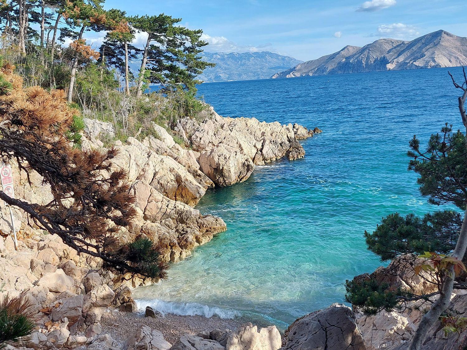 Erste Reihe Zum Meer Baška Eksteriør billede