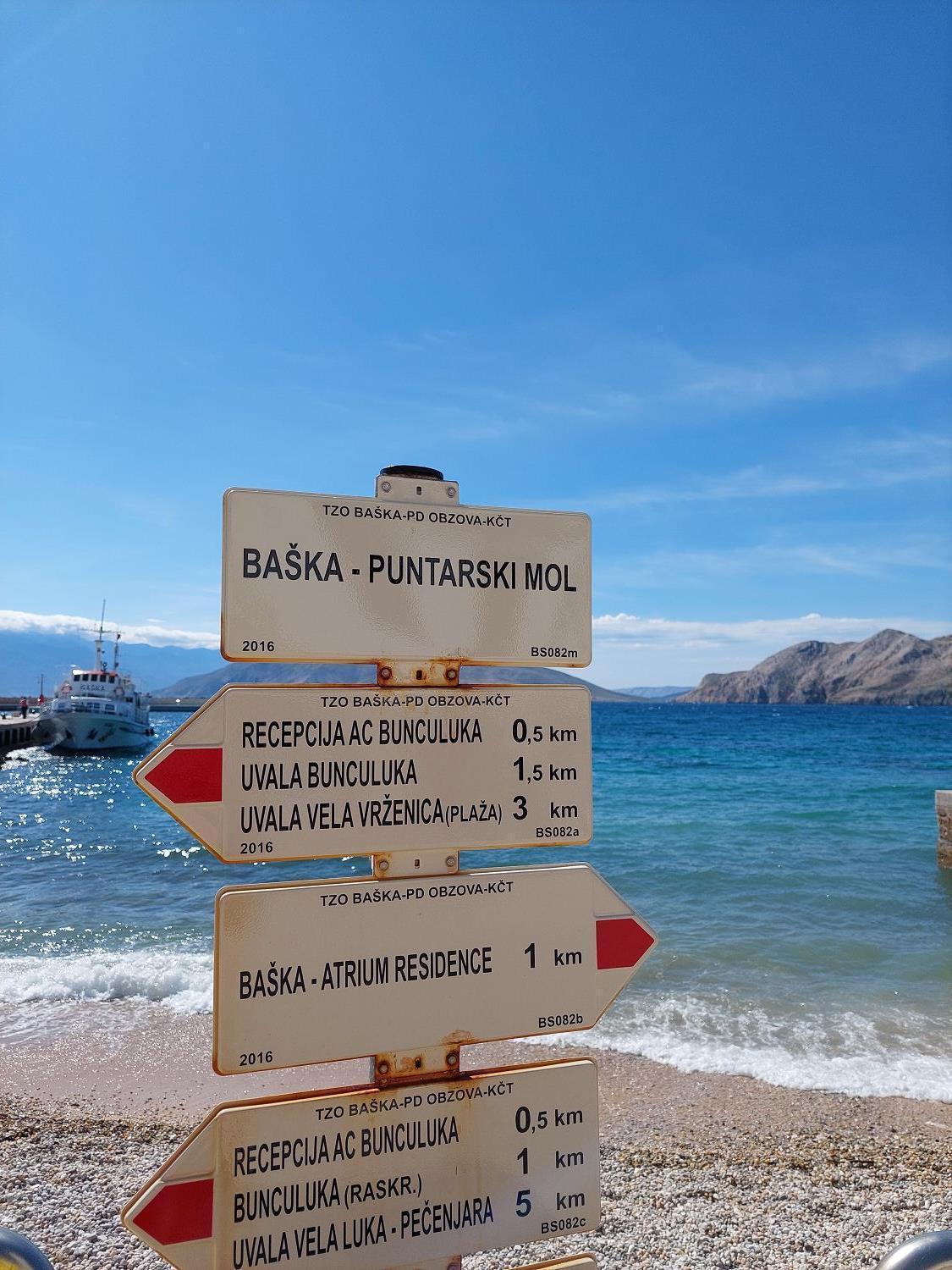 Erste Reihe Zum Meer Baška Eksteriør billede